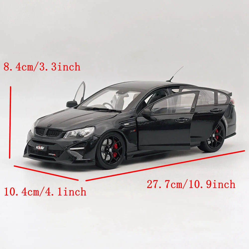 HSV GTSR W1 PHANTOM Black Model Car