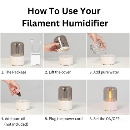 Ambient Light Filament Air Humidifier