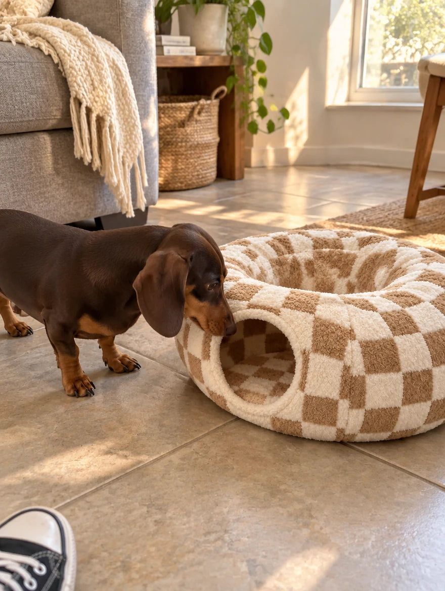 A little sniff first